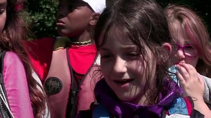 Gala.fr- Jo Wilfried Tsonga et Tony Estanguet au Village Kinder