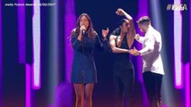 GALA VIDEO - Eurovision : Alma et Amir ont chanté tous les deux aux Melty Future Awards