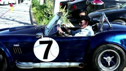 Johnny Hallyday à Malibu au lendemain de l'annonce de son cancer