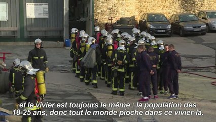 Les sapeurs-pompiers de Paris en mal de candidats