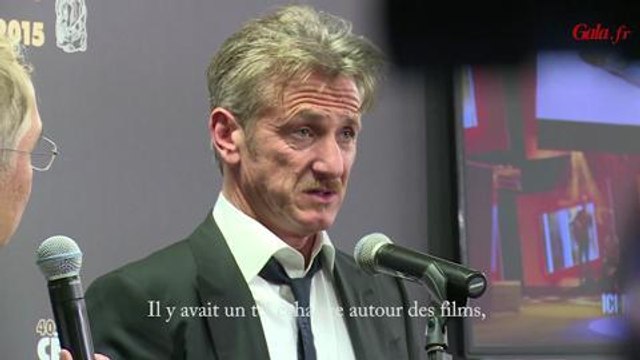 Gala.fr - Réaction Sean Penn, césar d'honneur 2015