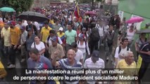 Venezuela: Manifestation anti-Maduro à Caracas