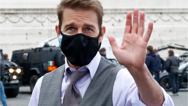 Voici - Tom Cruise assume son coup de gueule sur le tournage de Mission Impossible 7 à cause des gestes barrières