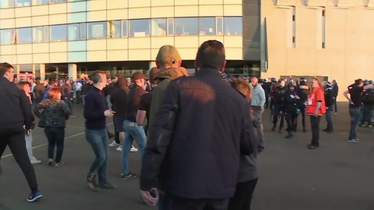 Foot: Violences et tensions lors de Lyon-Besiktas