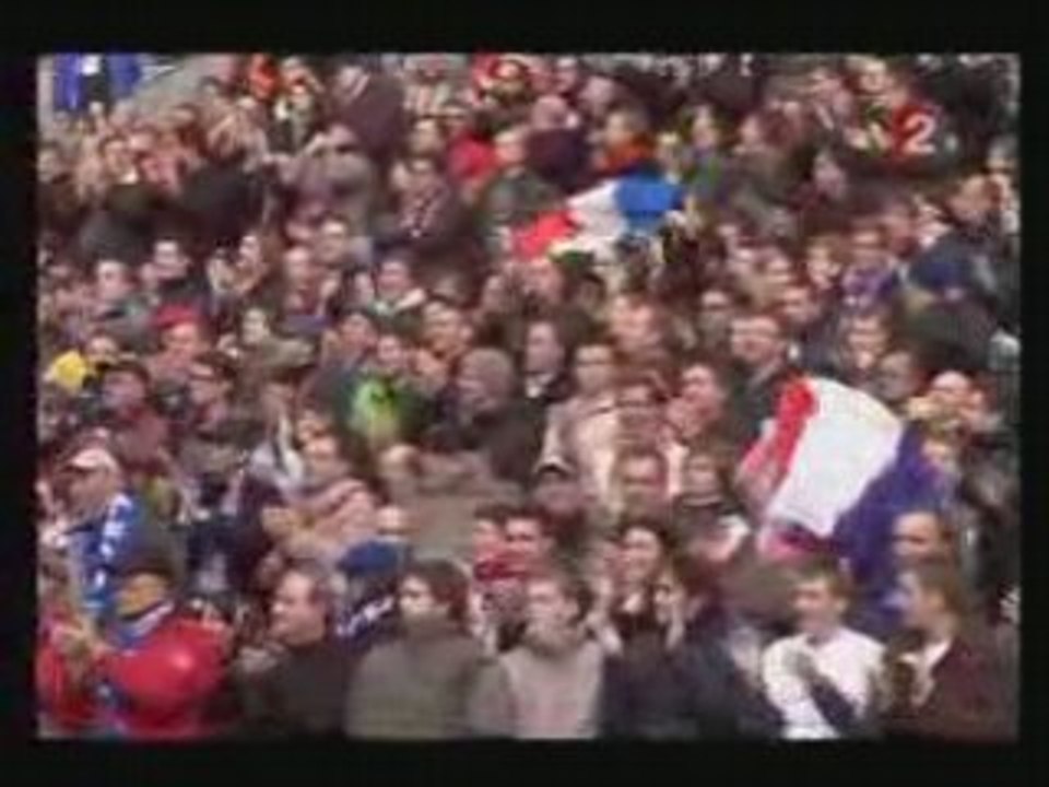 france-italie 09/03/2008 rugby 2eme essai