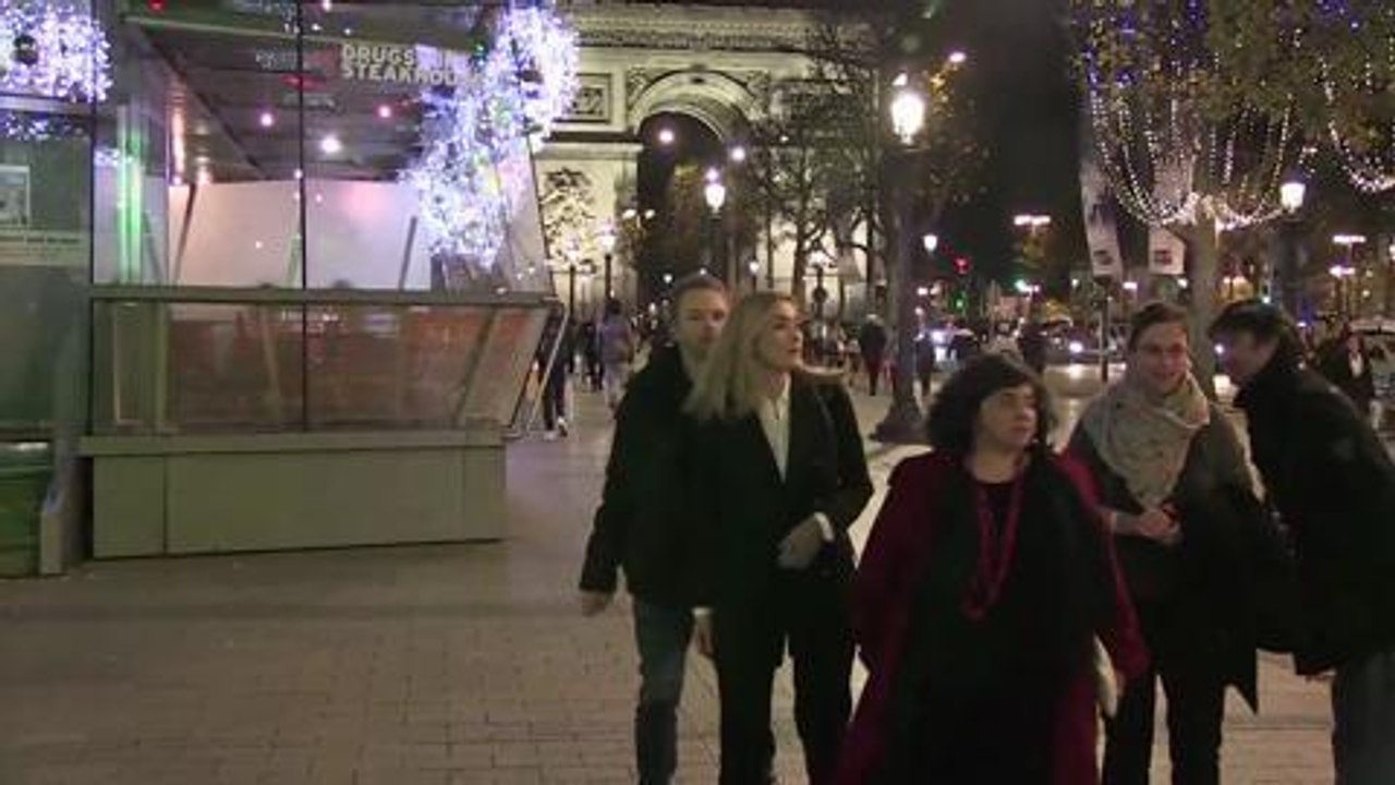 Gala.fr- Julie Gayet à l'avant-première de Cafard