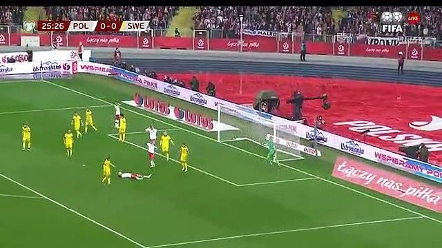 Poland 2-0 Sweden 2022 FIFA World Cup European Qualification Match Highlights