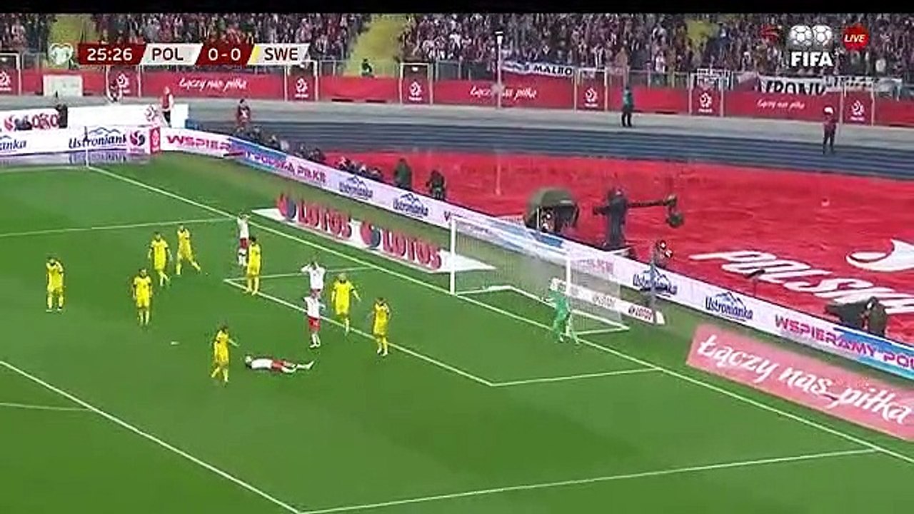 Poland 2-0 Sweden 2022 FIFA World Cup European Qualification Match Highlights