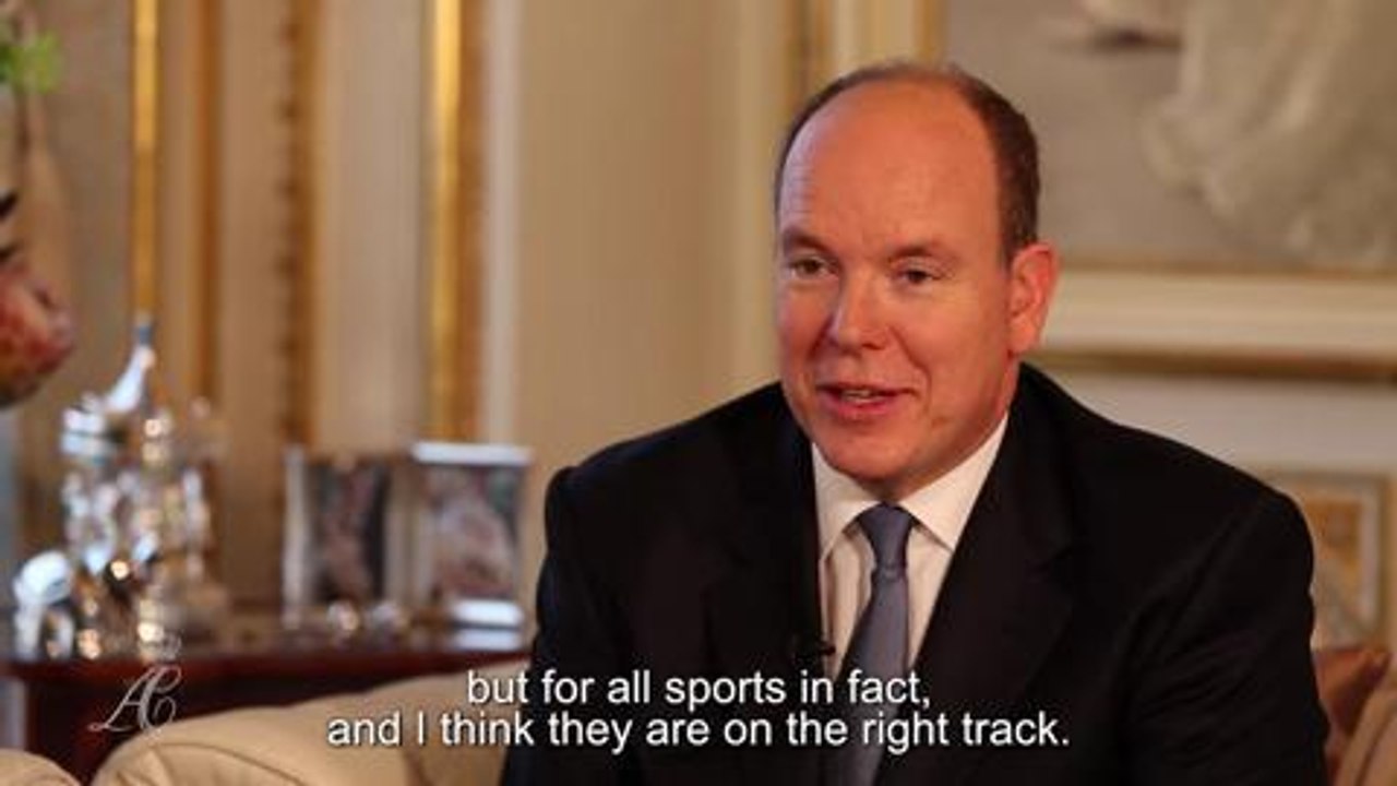 Gala.fr Interview Charlène Albert de Monaco et les jumeaux Palais Princier de Monaco