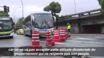 Grève générale au Brésil, le transport fortement perturbé à Rio