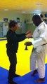 Gad Elmaleh a battu Teddy Riner au judo