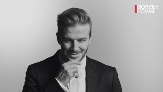 Gala.fr, David Beckham, égérie Biotherm