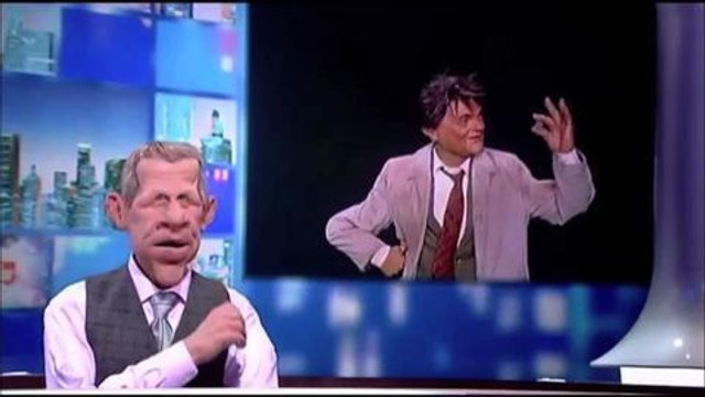 La marionnette de Jean-Louis Borloo aux Guignols de l'info
