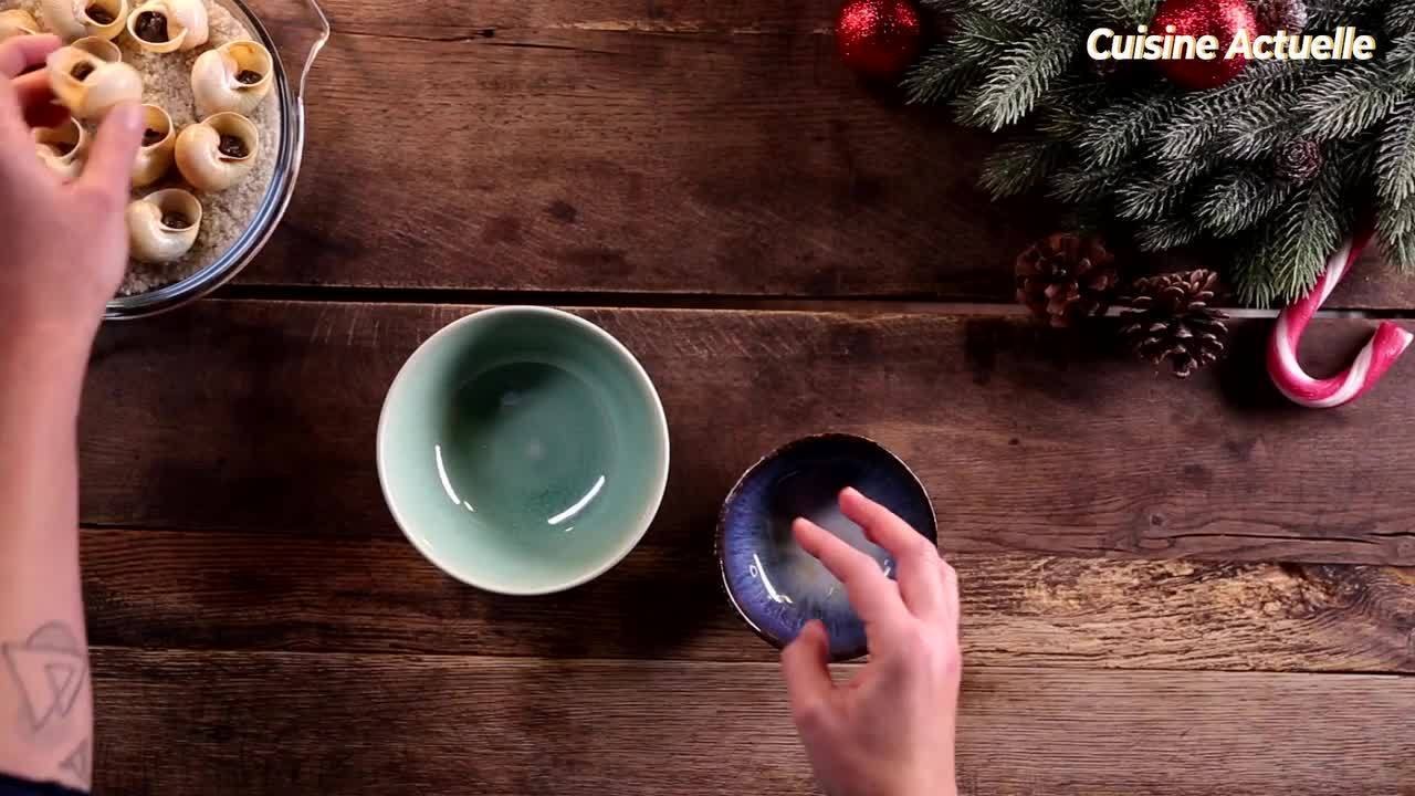 Escargots au beurre persillé