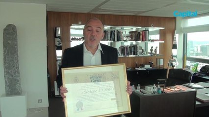 Dans le bureau de Stéphane Richard, le PDG d'Orange (Capital)