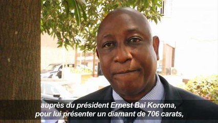 Sierra Leone: découverte d'un diamant de plus de 700 carats