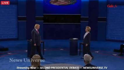 GALA VIDEO - La fille de Donald Trump refuse de l'embrasser à la fin du débat présidentiel