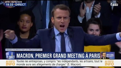 GALA VIDEO - Emmanuel Macron travaille sa voix avec un chanteur d'opéra