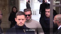 GALA VIDEO- David Beckham à la Fashion week homme