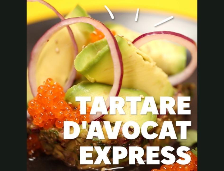 Tartare d'avocat express