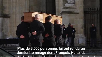 Obsèques du président de la FNSEA Xavier Beulin