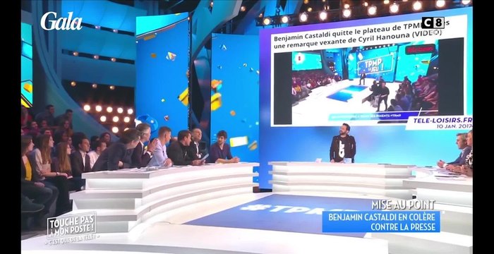 GALA VIDEO - Benjamin Castaldi montre ses fesses sur le plateau de TPMP