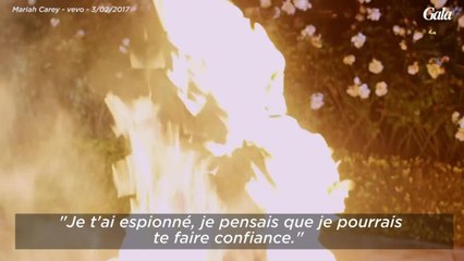 GALA VIDEO - Dans son dernier clip, Mariah Carey brûle sa robe de mariée