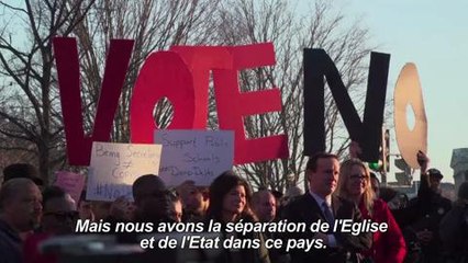 USA: Manifestation contre la nomination de DeVos à l'éducation