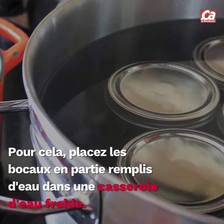 CAM - Pourquoi faut-il retourner les pots de confiture ?