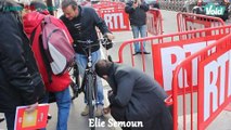 La caméra (mal) cachée - Olivier Bourg cire les pompes des people