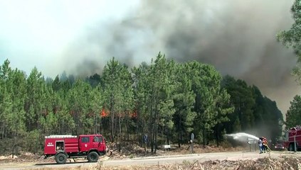 Portugal: les flammes ravagent toujours le centre du pays