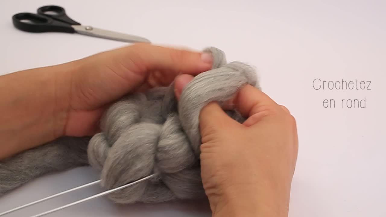 Tuto : Comment faire du crochet avec les doigts