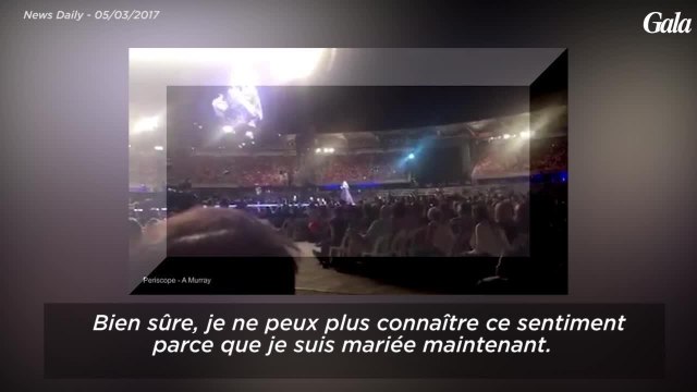 GALA VIDEO - Adele confirme être mariée à Simon Konecki lors d'un concert en Australie