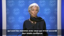 Reconnue coupable, Lagarde ne contestera pas le jugement