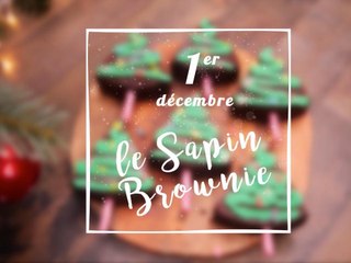 Le sapin brownie de Noël à croquer