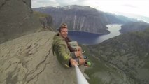 Vidéo : découvrez le rocher de Trolltunga, l'un des plus beaux paysages de Norvège