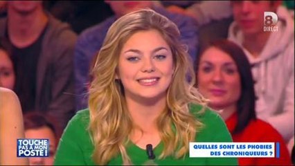 Louane terrorisée par une banane sur le plateau de Touche pas à mon poste
