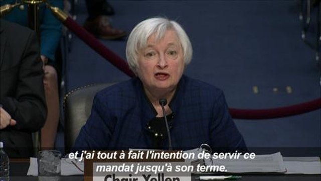 USA: Yellen veut rester à la Fed malgré les critiques de Trump