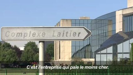 Lait: manifestation de producteurs devant Lactalis à Laval