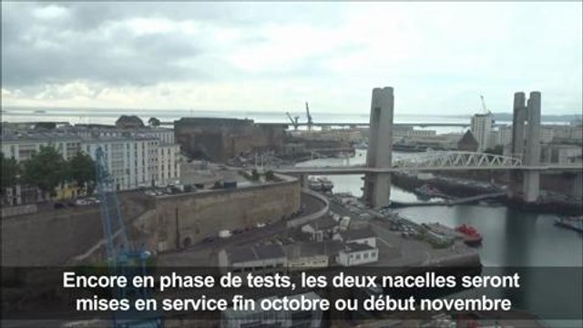 Le téléphérique de Brest, un pont aérien au-dessus de la ville