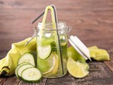 Recette Detox Water : concombre, citron et menthe
