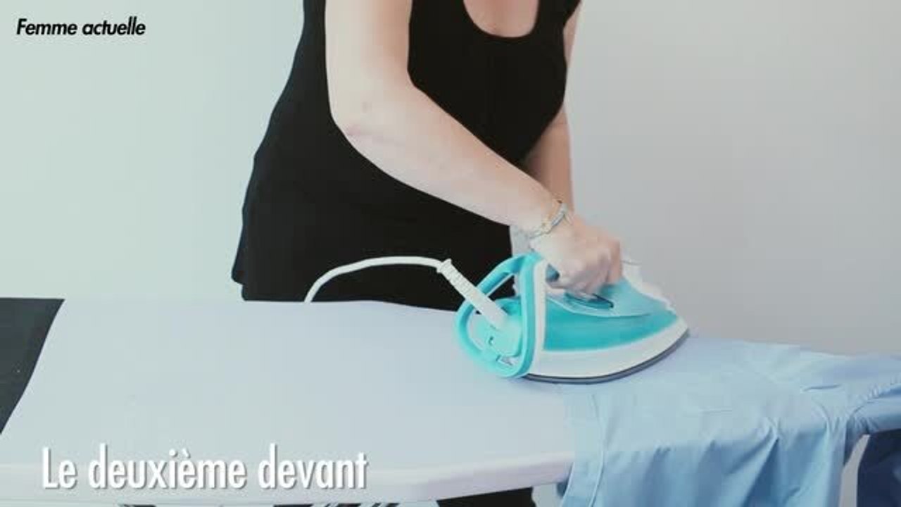 Comment repasser et plier une chemise facilement ?