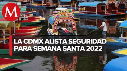 Despliegan operativo con 10 mil 635 elementos por Semana Santa en CdMx