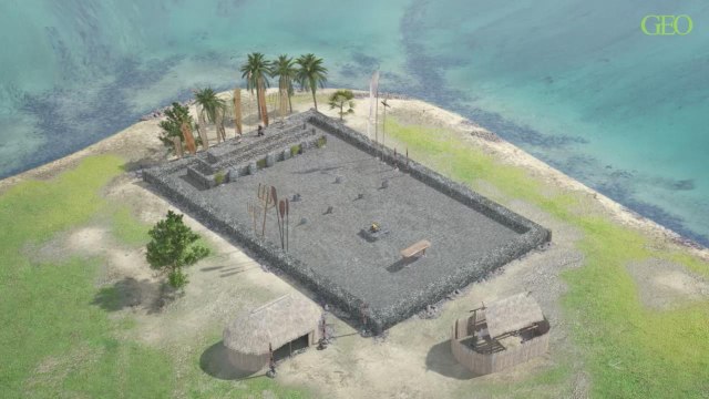 Polynésie : visite en 3D d'un marae [GEO]