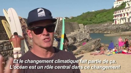 G7: à Biarritz, paradis de la vague, les surfeurs se mobilisent pour l'océan