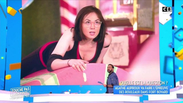 La première photo d'Agathe Auproux, très sexy, dans Fort Boyard