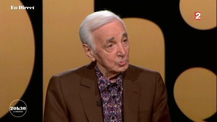 VIDÉO - Charles Aznavour propose  de "trier" les migrants la phrase qui choque