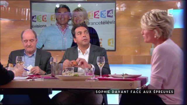 Sophie Davant raconte la fois où elle a été hospitalisée à cause de Gérard Holtz