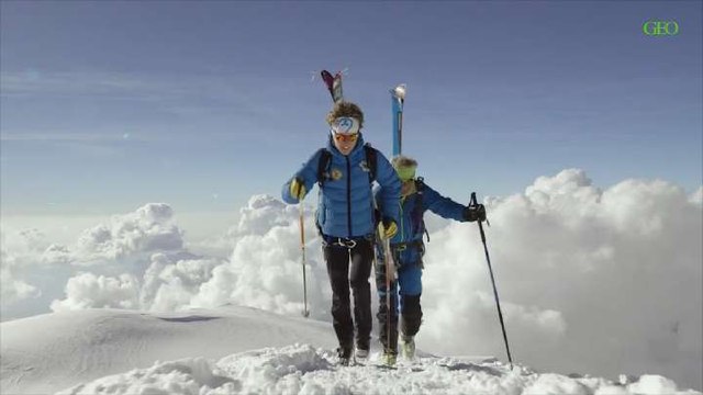 La ski-alpiniste Laetitia Roux, fine connaisseuse du mont Blanc [GEO]