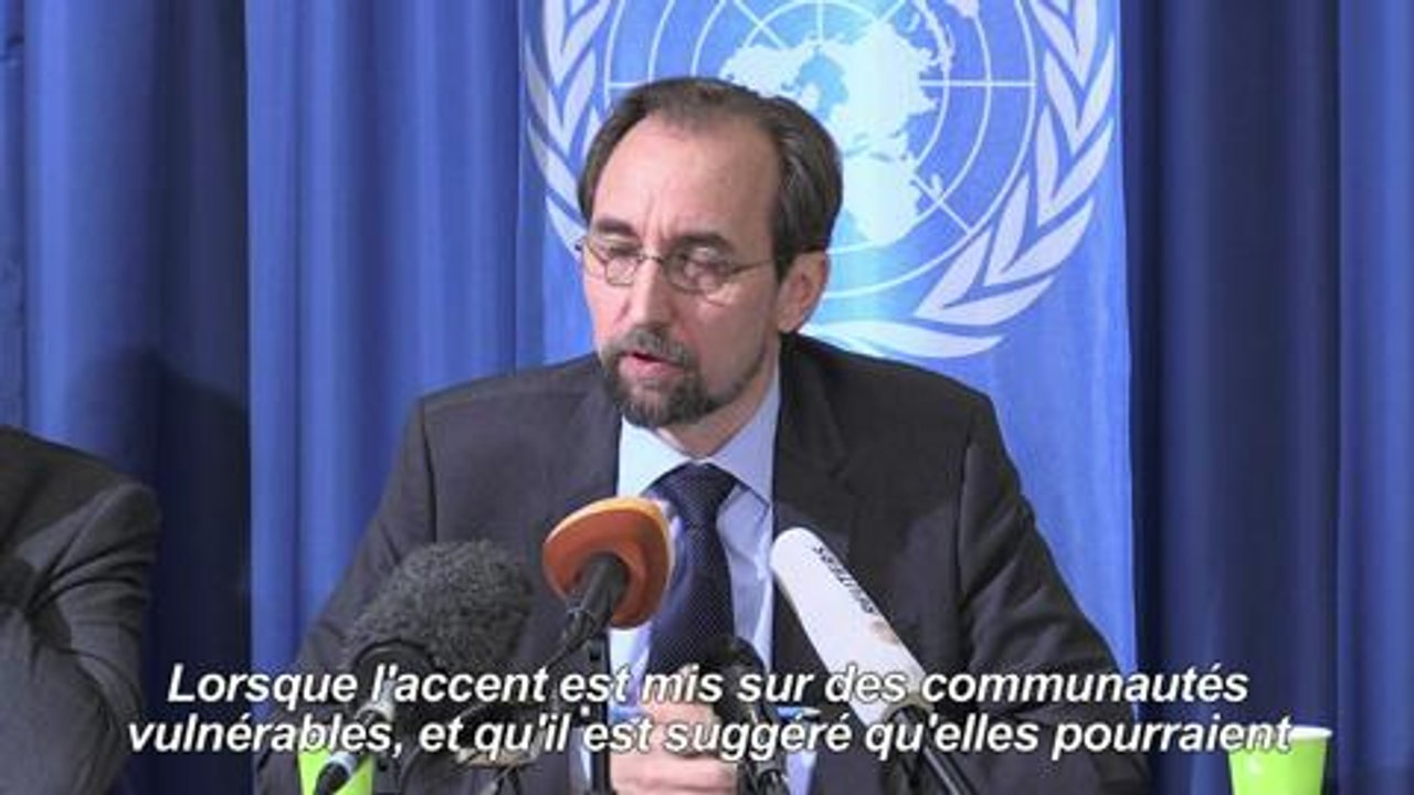 Trump serait un président "dangereux", selon Zeid (Onu)